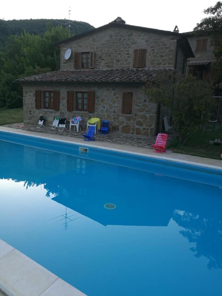 Villa Il Corniolo Morra Camera foto