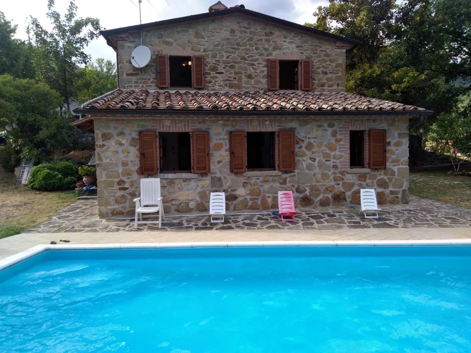 Villa Il Corniolo Morra Camera foto